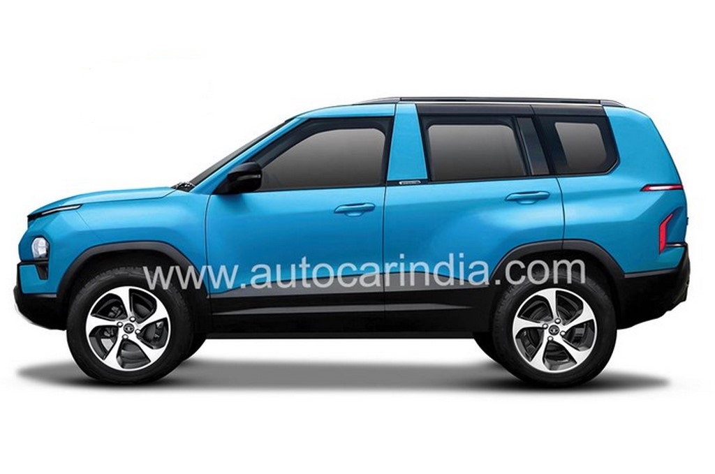 Tata Sierra EV Rendering