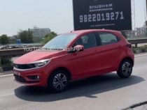 Tata Tiago CNG Spied