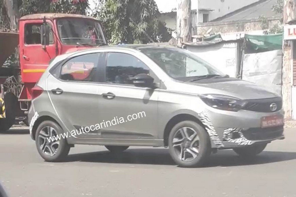 Tata Tiago Top-Spec Spied