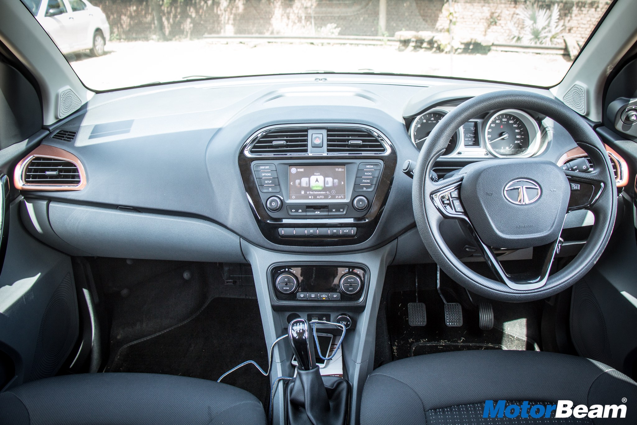 Tata Tigor Dashboard