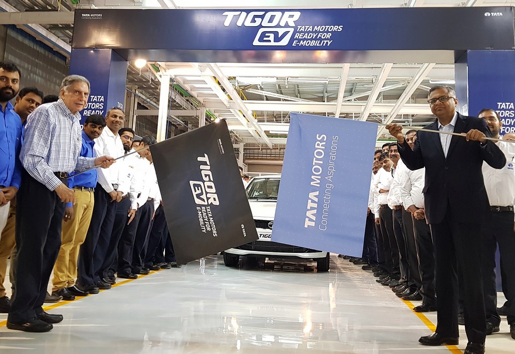 Tata Tigor EV Sanand Plant