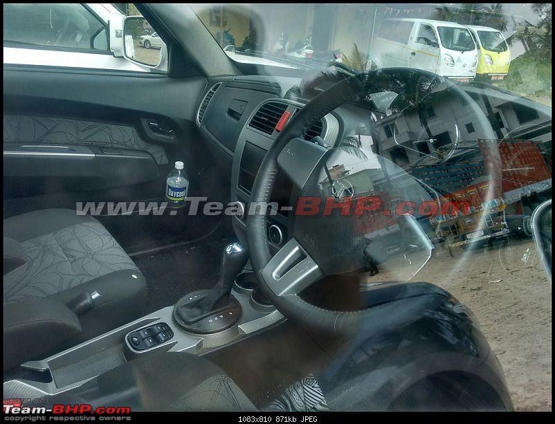 Tata Xenon Facelift Automatic Spied