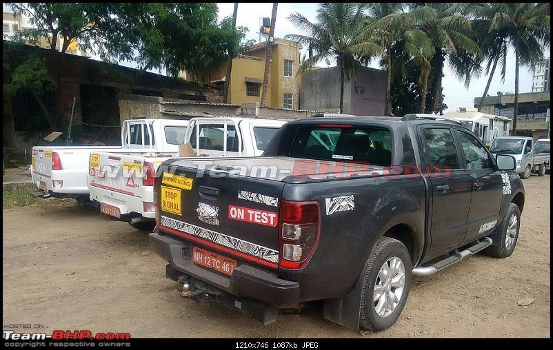 Tata Xenon Facelift Spied Rear