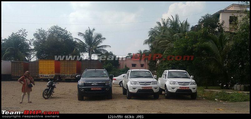 Tata Xenon Facelift Testing