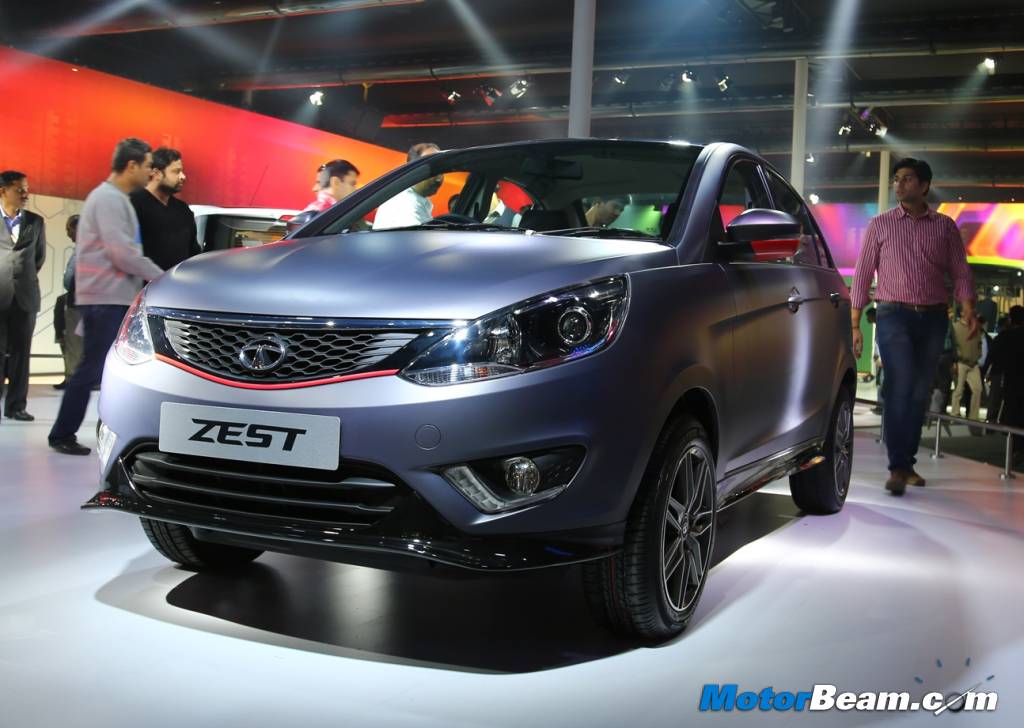 Tata Zest Auto Expo Unveil