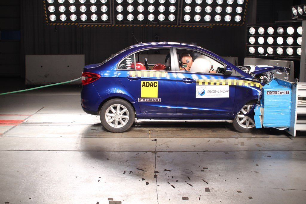 Tata Zest Crash Test Rating