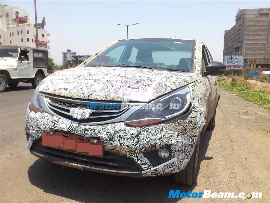 Tata Zest Sedan Spy Shot