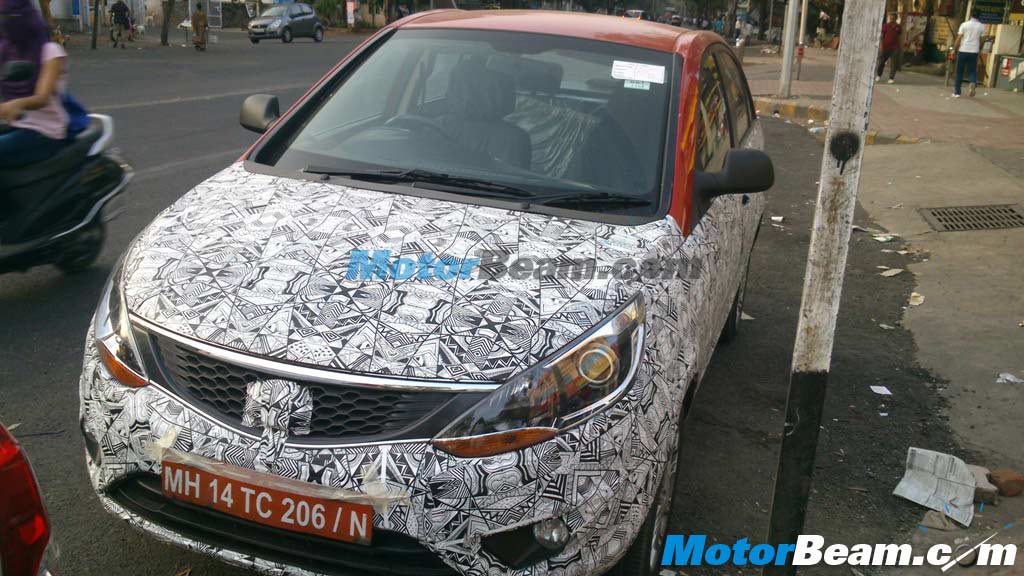 Tata Zest Spy Shot Aundh Front