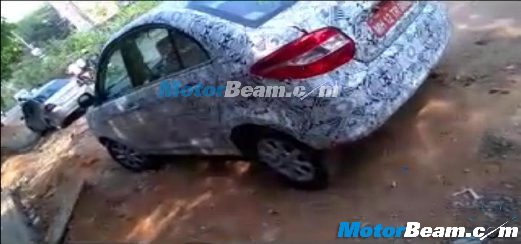 Tata Zest Spy Shot Bangalore Side