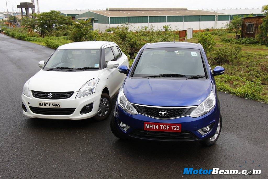 Tata Zest vs Maruti DZire Review