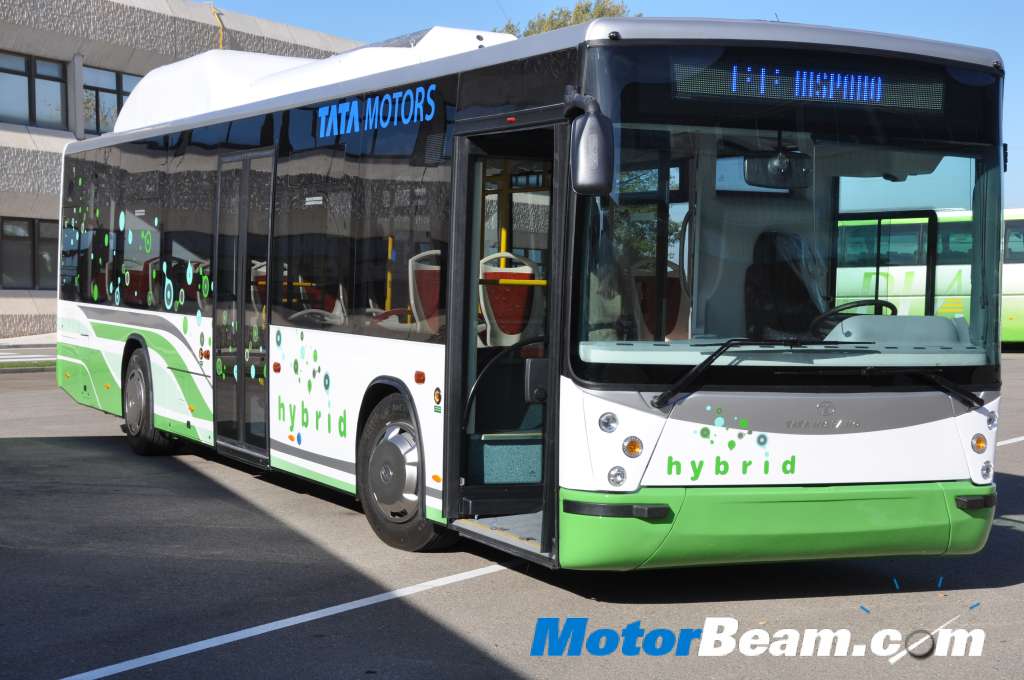 Tata _Hispano_Hybrid_Bus