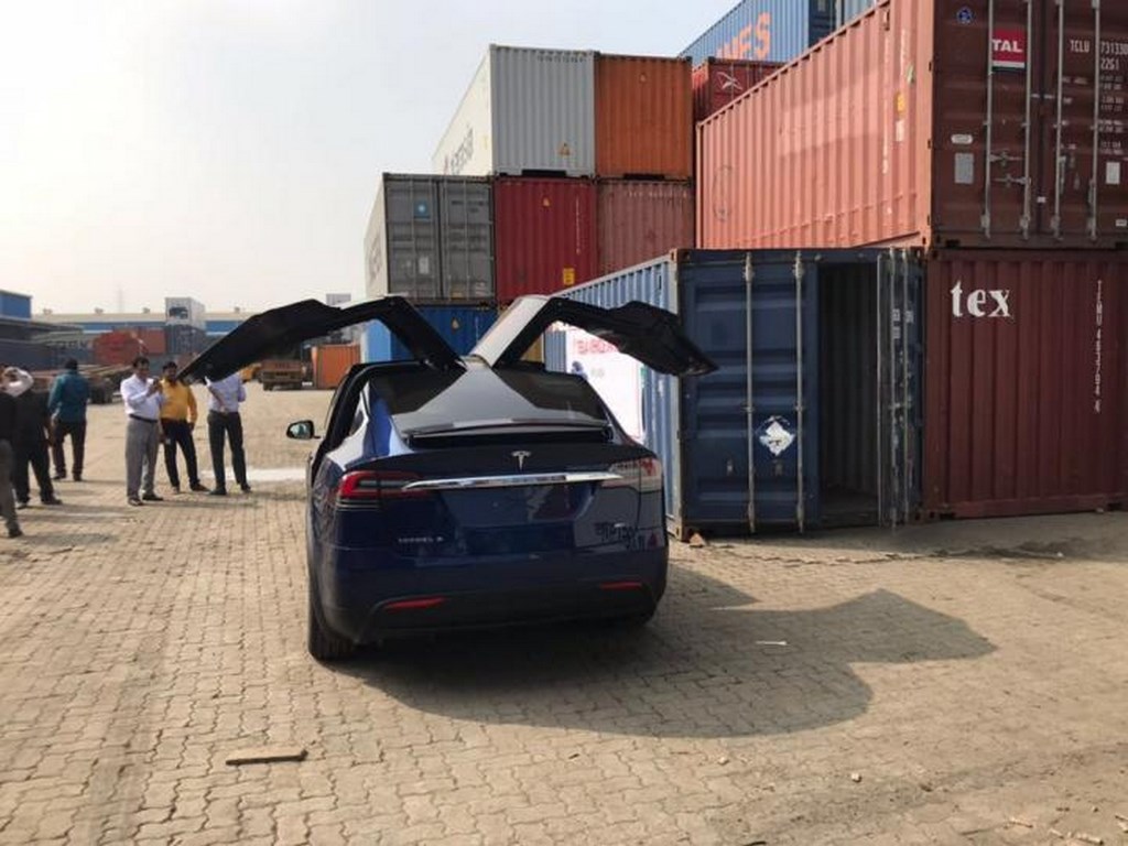 Tesla Model X Rear India