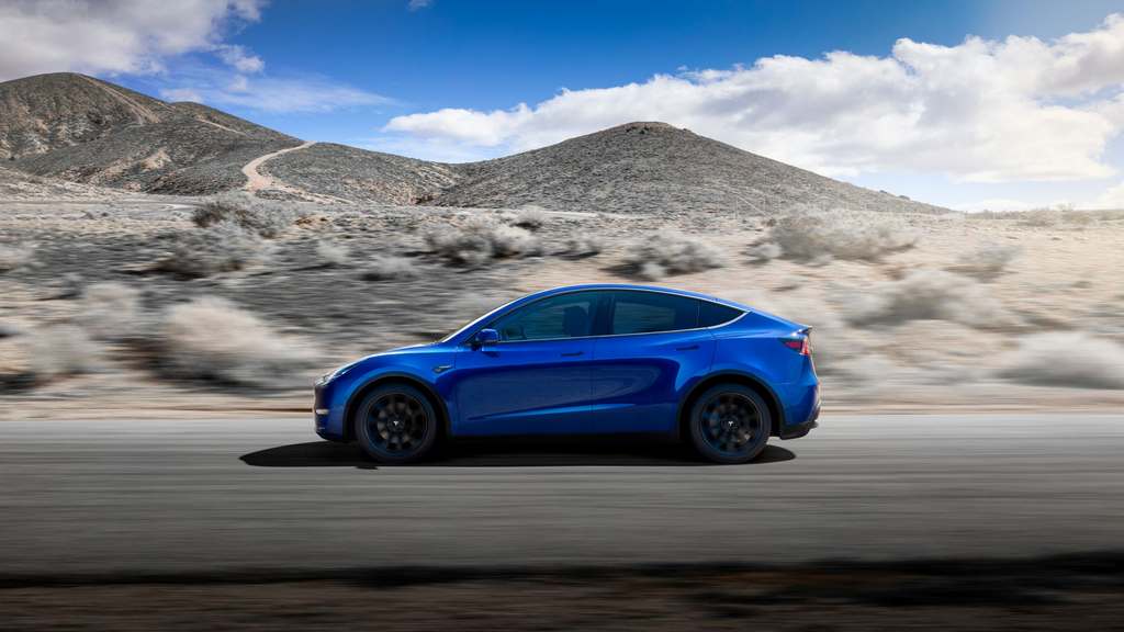 Tesla Model Y Side Profile