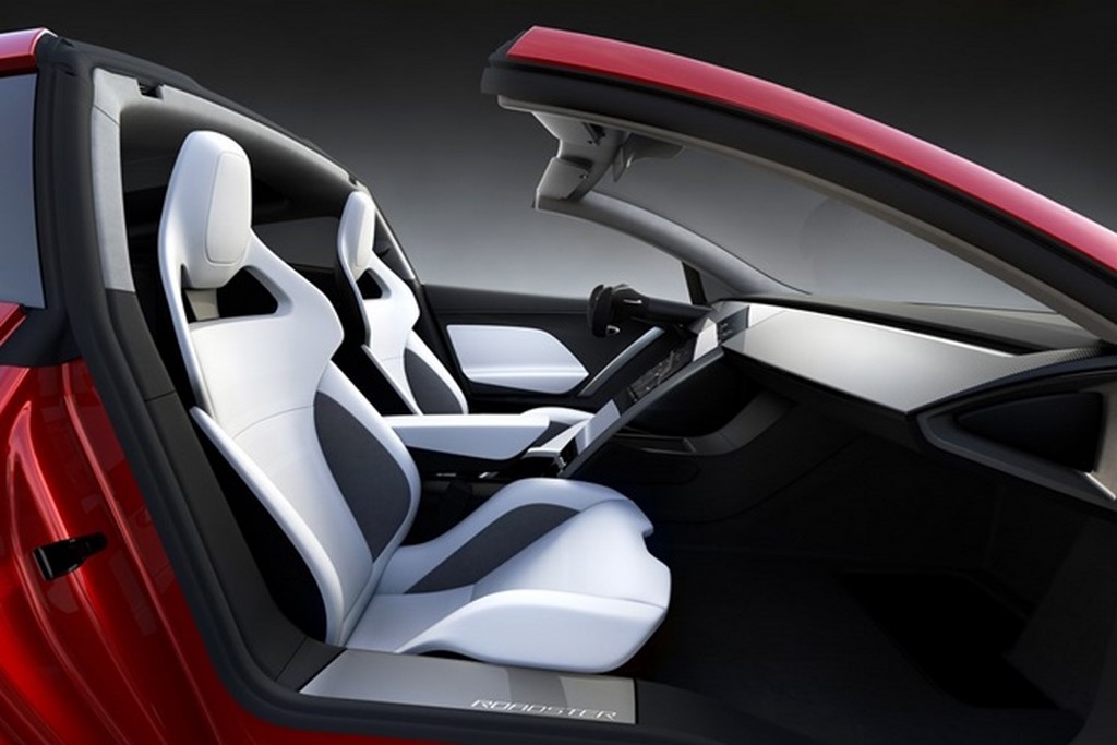 Tesla Roadster Interior