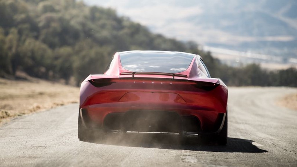 Tesla Roadster Rear