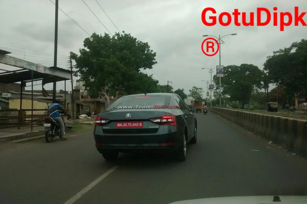 Third Generation Skoda Superb Testing
