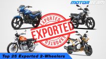 Top 25 Exported 2-Wheelers