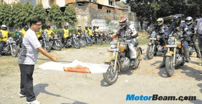 Tour of Bhutan 2012 flag off