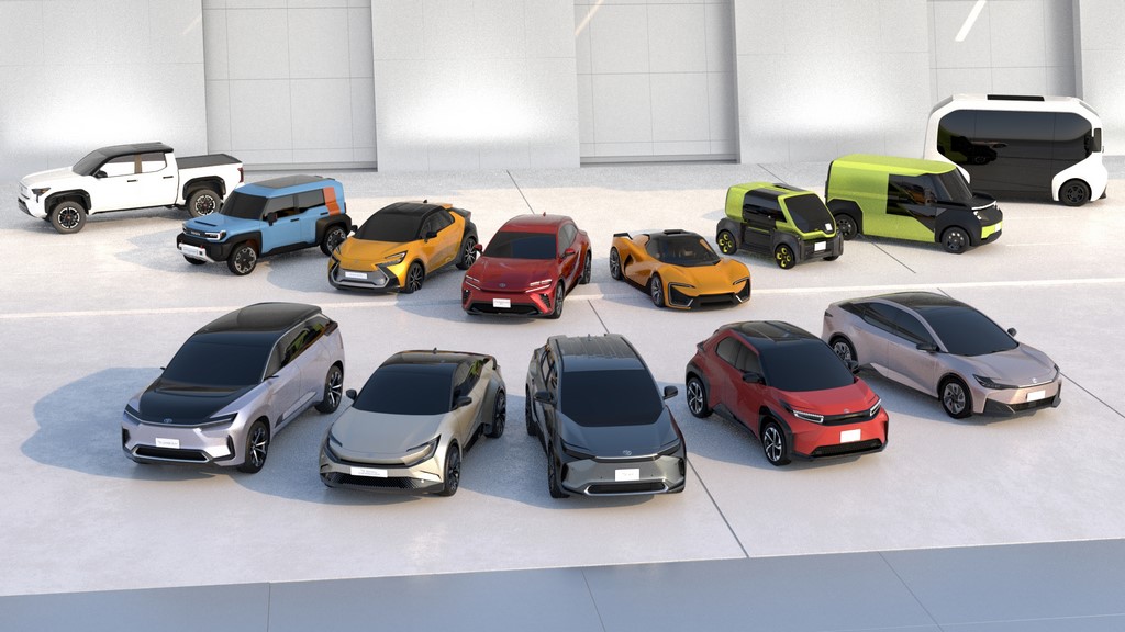 Toyota BEV Line-up