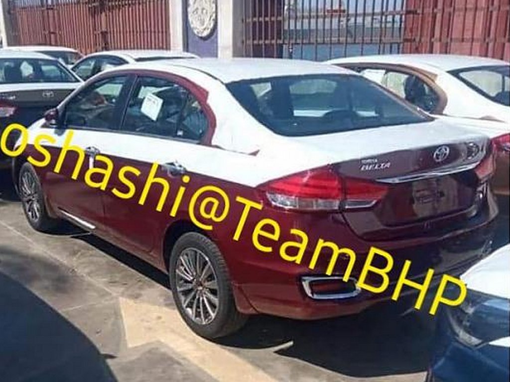 Toyota Belta LHD Spied