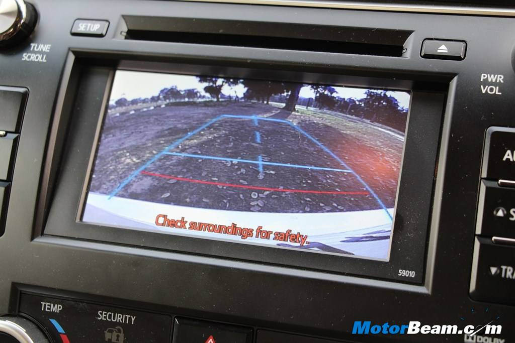 Toyota Camry Hybrid Reverse Camera