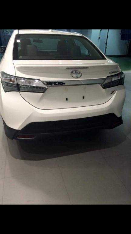 Toyota Corolla Facelift Rear