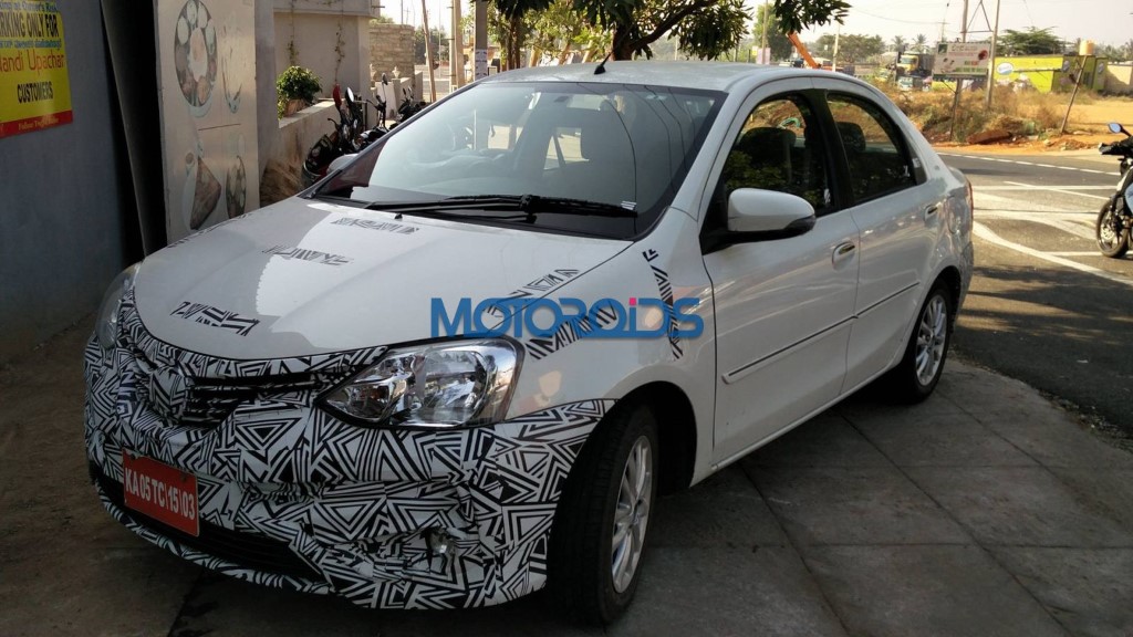 Toyota Etios Facelift Front