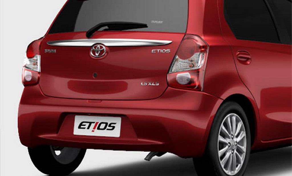 Toyota Etios Liva facelift rear