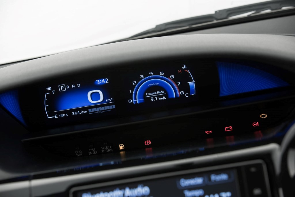 Toyota Etios New Instrument Cluster