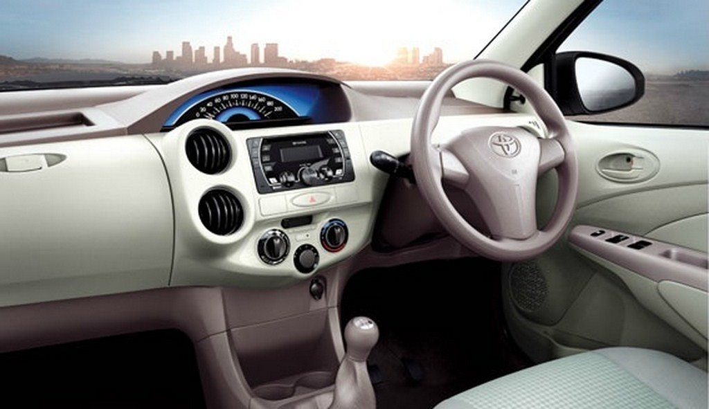 Toyota Etios Xclusive Interiors
