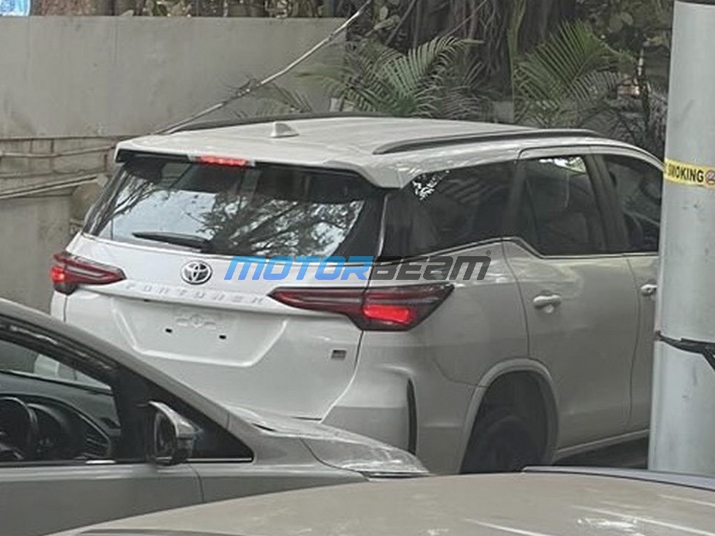 Toyota Fortuner GR Sport Spotted