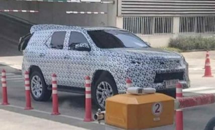 Toyota Fortuner GR Sport Spotted