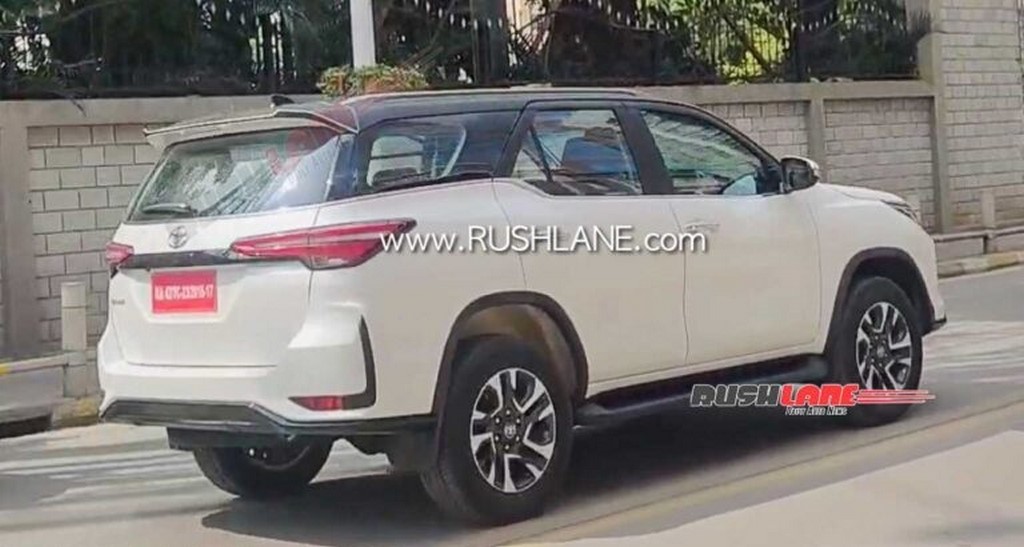 Toyota Fortuner Legender Spied Rear