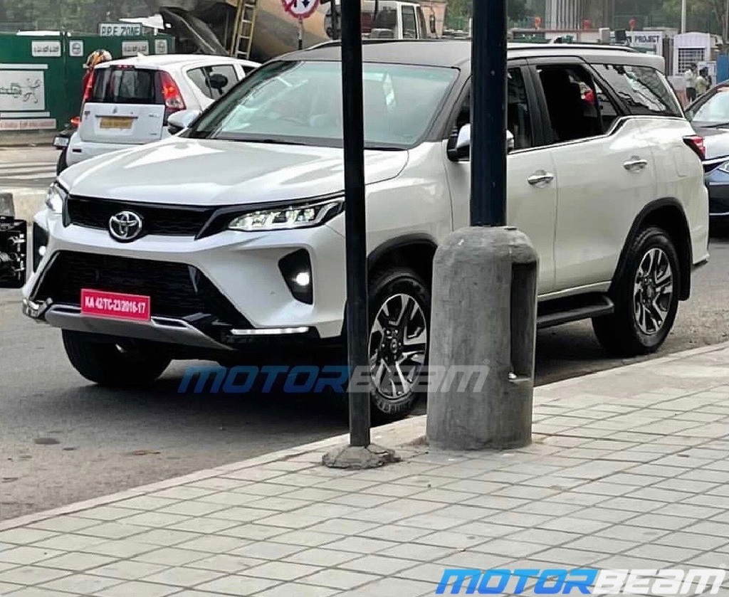 Toyota Fortuner Legender Spotted