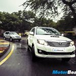 Toyota Fortuner Shootout Tracking