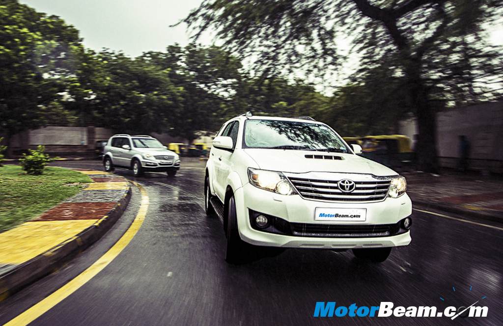 Toyota Fortuner Shootout Tracking