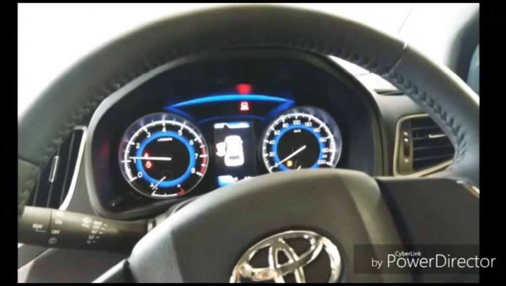 Toyota Glanza Instrument Cluster