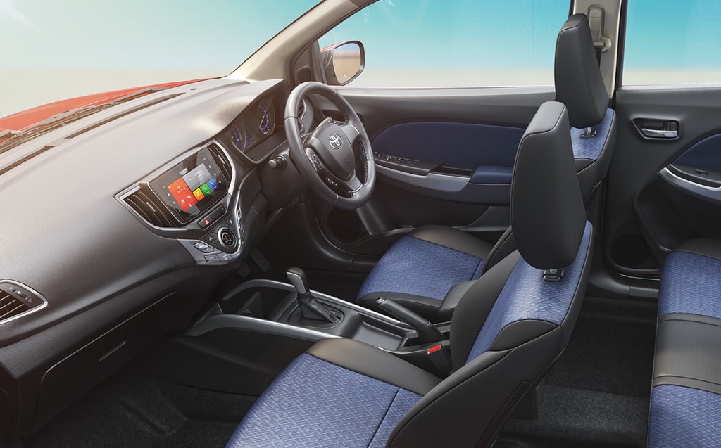 Toyota Glanza Interior