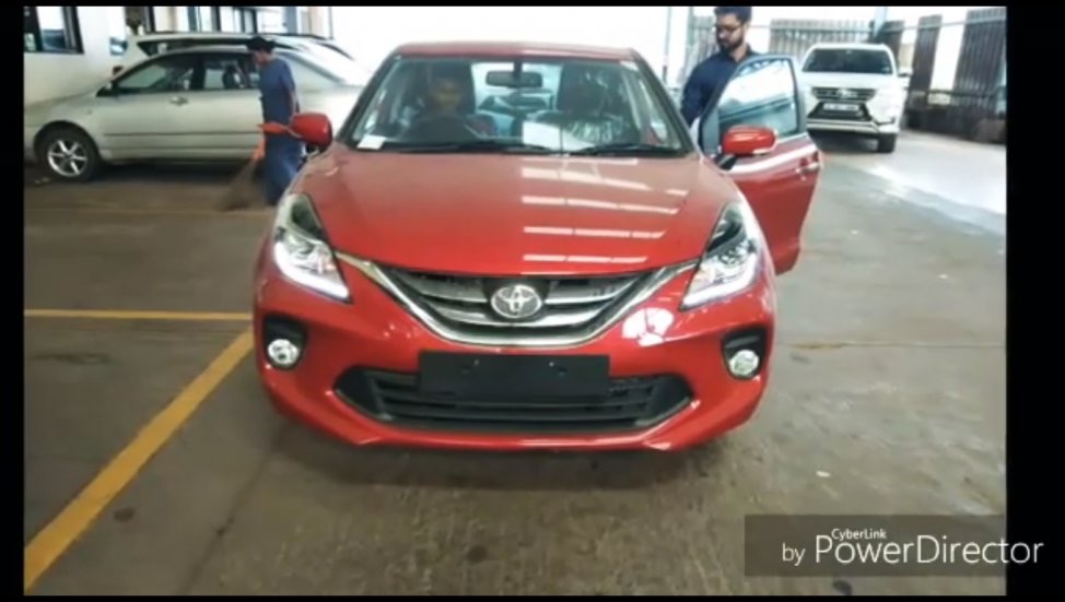 Toyota Glanza Spied