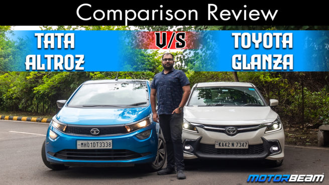 Toyota Glanza vs Tata Altroz
