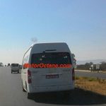 Toyota Hiace Spied India
