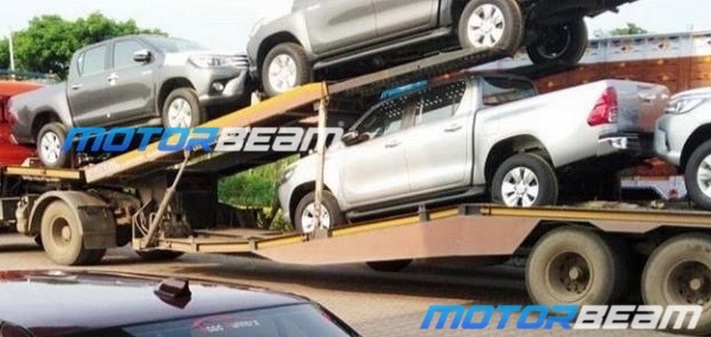 Toyota Hilux Spotted