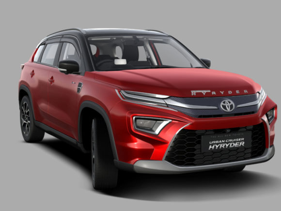 Toyota Hyryder Prestige Package front