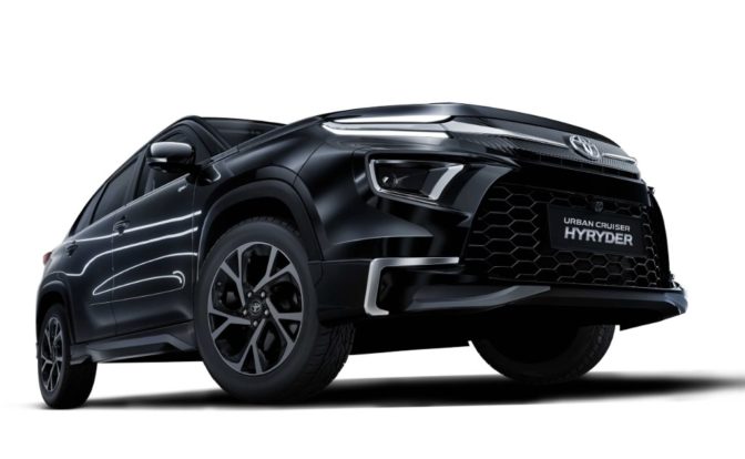 Toyota Hyryder front black