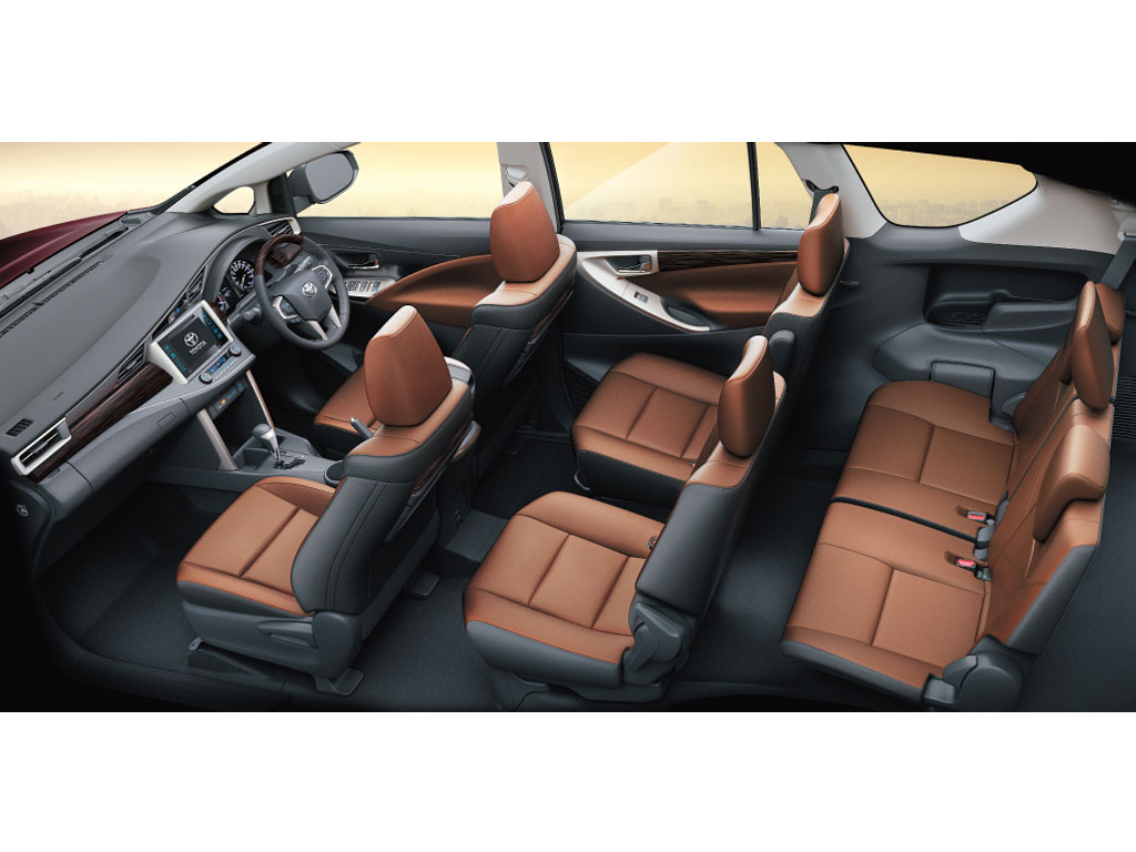 Toyota Innova Crysta Interiors