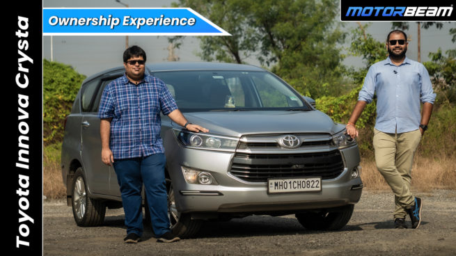 Toyota Innova Crysta Ownership Experience
