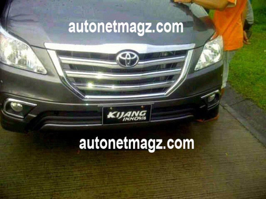Toyota Innova Facelift Spied In Indonesia Brochure Leaked