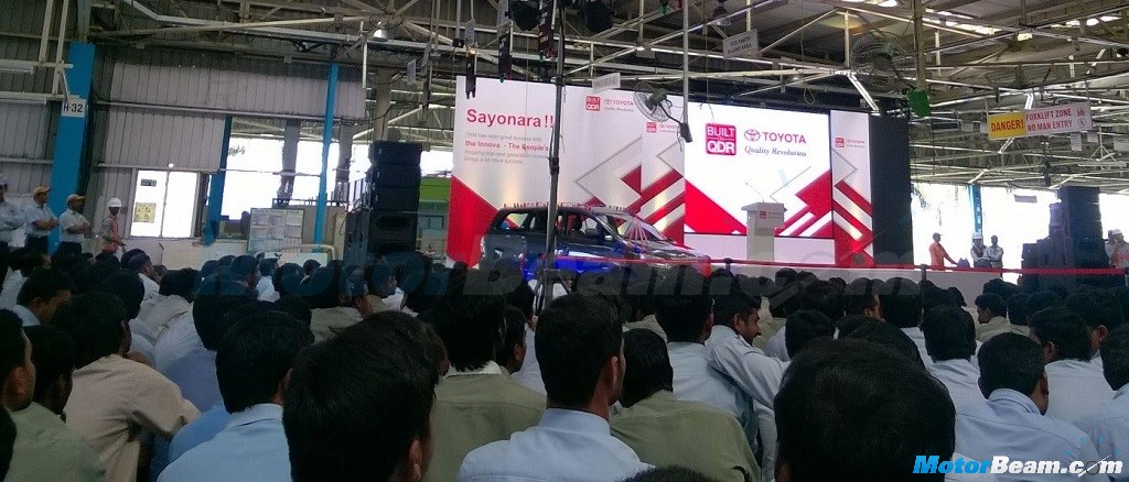 Toyota Innova Production Ends