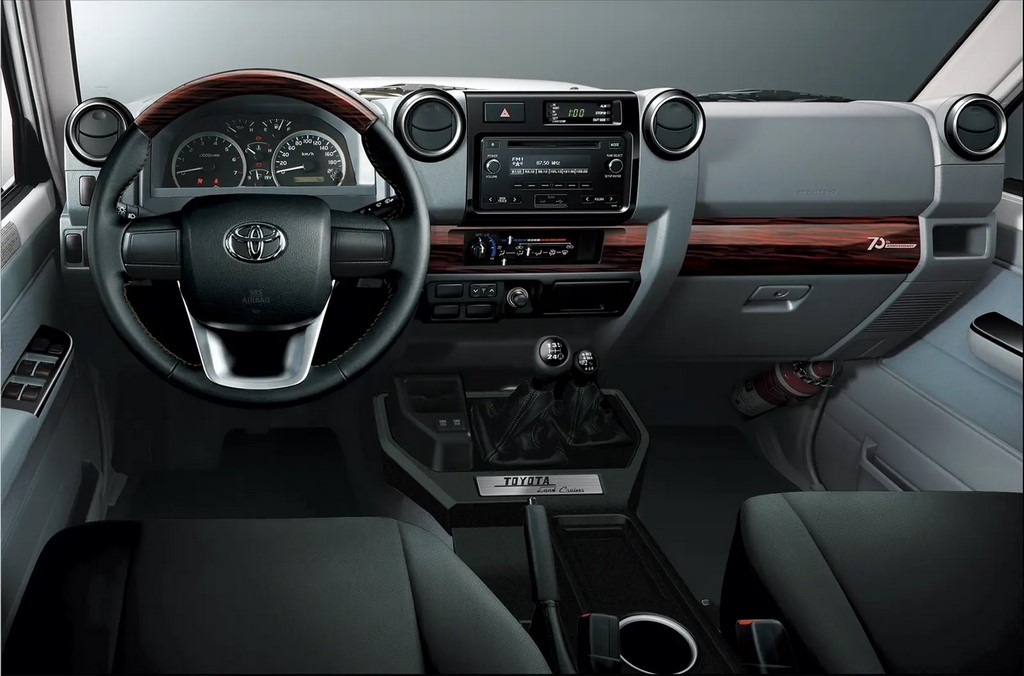 Toyota Land Cruiser 70th Anniversary Edition Interior
