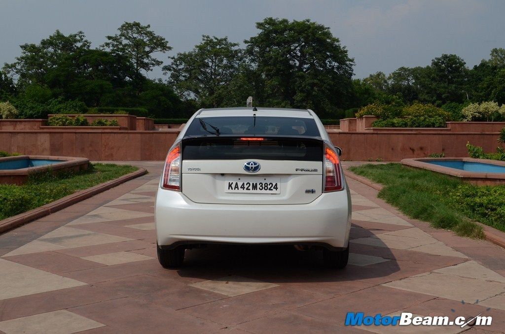 Toyota Prius Test Drive Rear